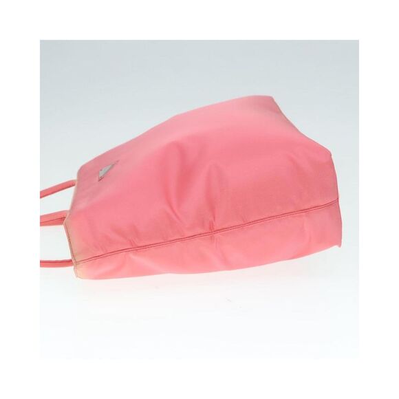 Pre Loved Prada Tote Bag Nylon Style Women Pink - Picture 5 of 8